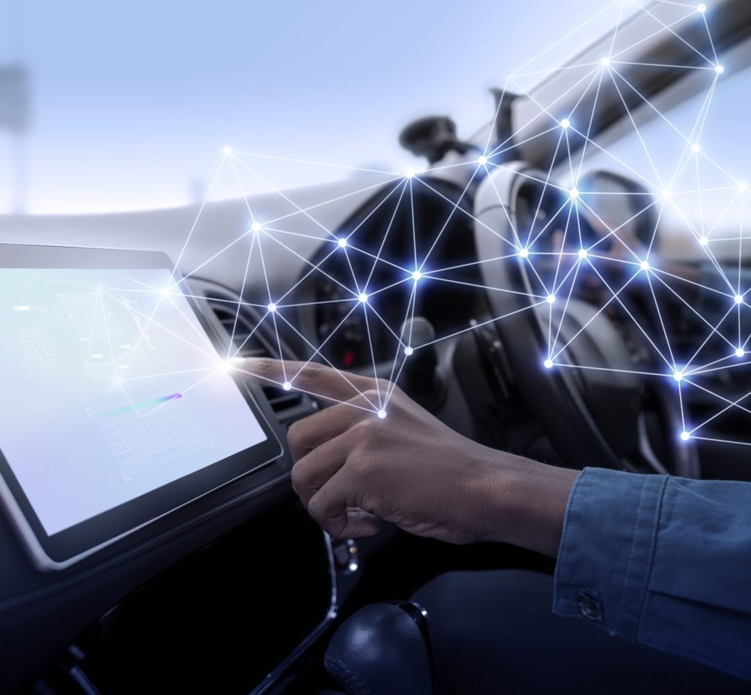 Gps system in a smart car